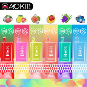 Aokit Box 4000 Puffs Disposable Vape Wholesale 5Flavors