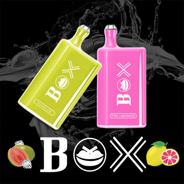 Aokit Box 4000 Puffs Disposable Vape Wholesale Pink Lemonade and Guava Ice