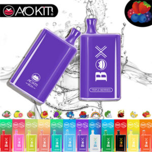 Aokit Box 4000 Puffs Disposable Vape Wholesale Triple Berries Flavors
