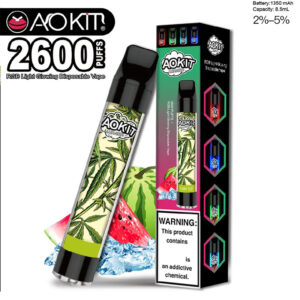 Aokit Lux 2600 puffs Disposable Vape Wholesale Lush Ice