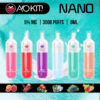 Aokit NANO 3000 Puffs Disposable Vape Wholesale 6 Flavors