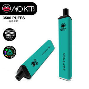 Aokit Omi Pro 3500 Puffs Disposable Vape Wholesale Double Apple Flavors