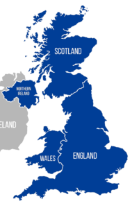 Disposable Vape Wholesale United Kingdom Map