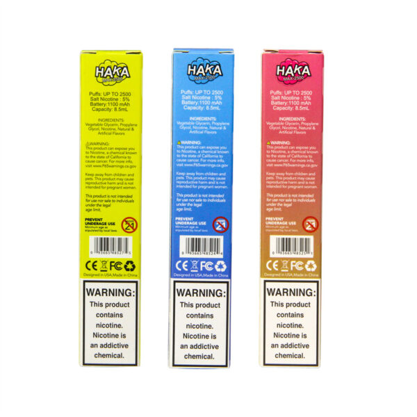 HAHA MAX 2500 Puffs Disposable Vape Wholesale 3 flavors