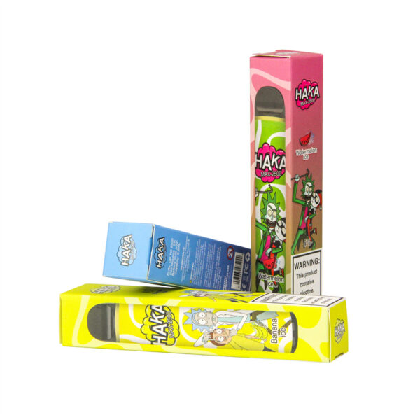 HAHA MAX 2500 Puffs Disposable Vape Wholesale Banana and Blueberry Watermalon