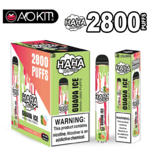 HAHA XXL 2800 Puffs Disposable Vape Wholesale Guava Ice