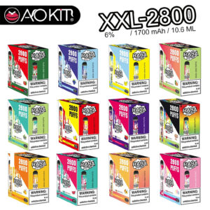 HAHA XXL 2800 Puffs Disposable Vape Wholesale Multiple flavors