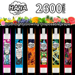 Haha Glow Stick 2600 Puffs Disposable Vape Wholesale Variety of flavors