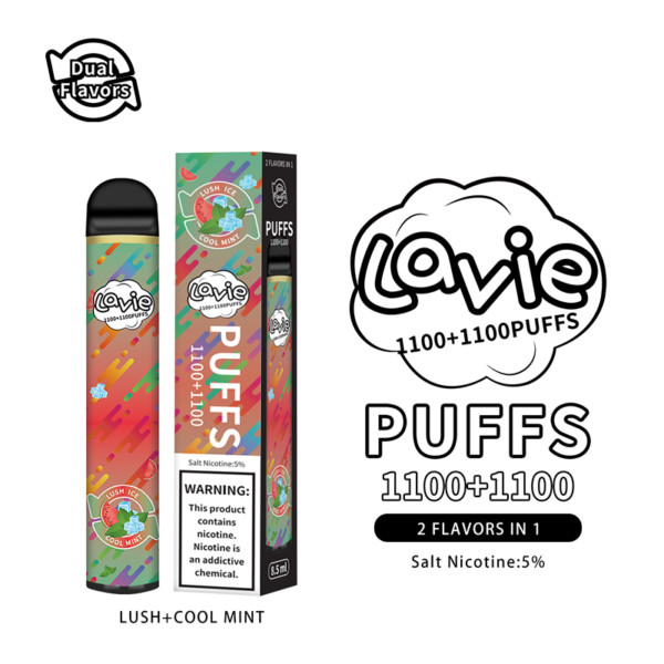 Lavie Bar 2200 Puffs Disposable Vape Wholesale lush cool mint