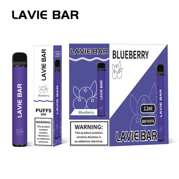 Lavie Bar 800 Puffs Disposable Vape Wholesale Blueberry