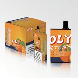 Oly Steam 4000 Puffs Disposable Vape ORANGE SODA