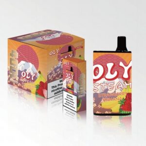 Oly Steam 4000 Puffs Disposable Vape STRAWBERRY BANANA
