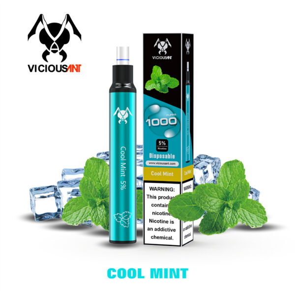 Viciousant 1000 Puffs Disposable Vape Wholesale Cool Mint Nice Flavors