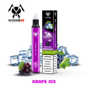 Viciousant 1000 Puffs Disposable Vape Wholesale Grape Ice Nice Flavors