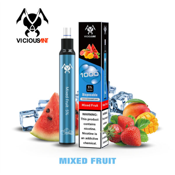 Viciousant 1000 Puffs Disposable Vape Wholesale Mixed Fruit Nice Flavors