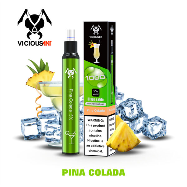 Viciousant 1000 Puffs Disposable Vape Wholesale Pina Colada