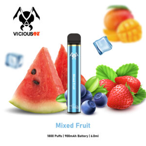 Viciousant 1800 Puffs Disposable Vape Wholesale Mixed Fruit Good Flavors