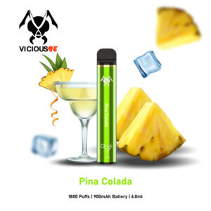 Viciousant 1800 Puffs Disposable Vape Wholesale Pina Colada Flavors
