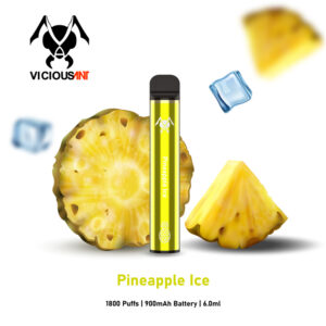 Viciousant 1800 Puffs Disposable Vape Wholesale Pineapple Ice Good Flavors