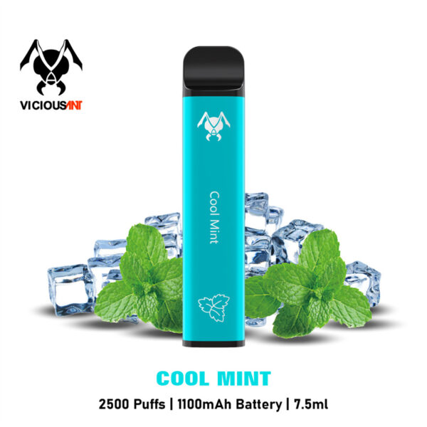 Viciousant 2500 Puffs Disposable Vape Wholesale Cool Mint Flavors