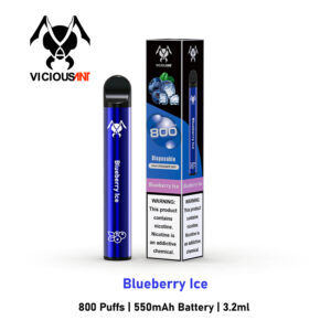 Viciousant 800 Puffs Disposable Vape Wholesale Blueberry Ice Flavors