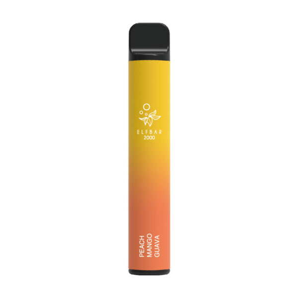 ELF BAR 2000 Puffs Disposable Vape Wholesale Peach Mango Guava
