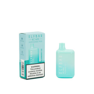 ELF BAR BC1600 Puffs Disposable Vape Wholesale Blueberry Ice Flavors