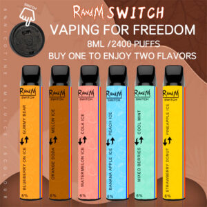 RandM Switch RM 2in1 2400 Puffs Disposable Vape Wholesale