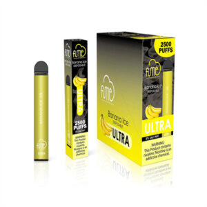 Fume Ultra 2500 Puffs Disposable Vape Wholesale Banana Ice