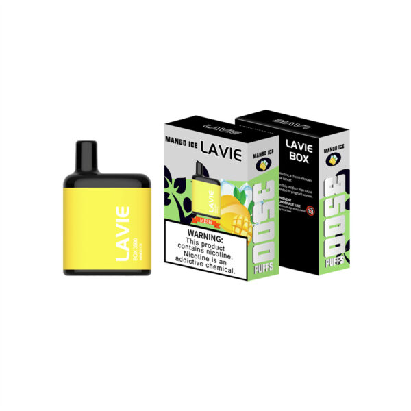 LAVIE BOX 3500 Puffs Disposable Vape Wholesale Mango Ice