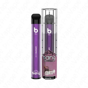 Bang XL 600 Puffs Disposable Vape Wholesale Grape Ice