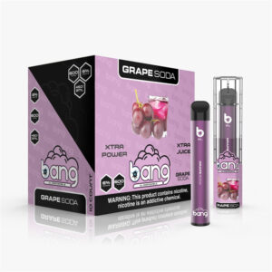 Bang XL 600 Puffs Disposable Vape Wholesale Grape Soda Pakage