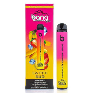 Bang XXL Switch Duo 2500 Puffs Disposable Vape Wholesale Banana Ice Strawberry Banana