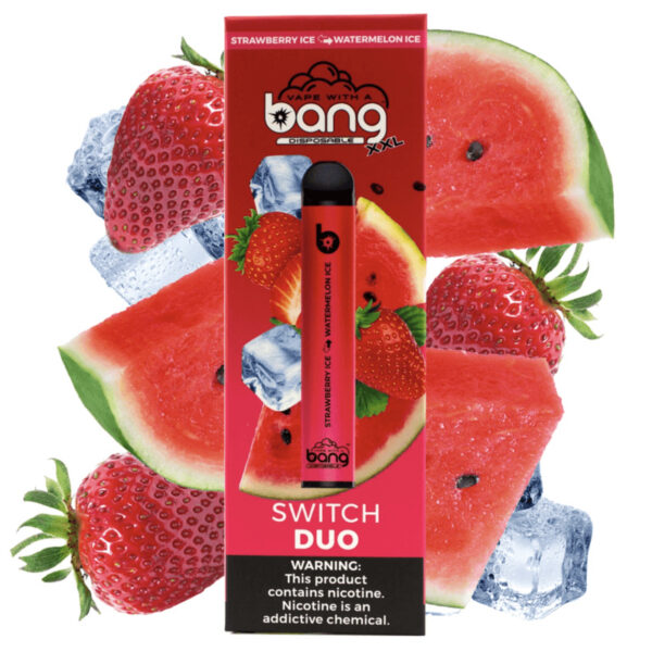 Bang XXL Switch Duo 2500 Puffs Disposable Vape Wholesale Strawberry And Watermelon Ice