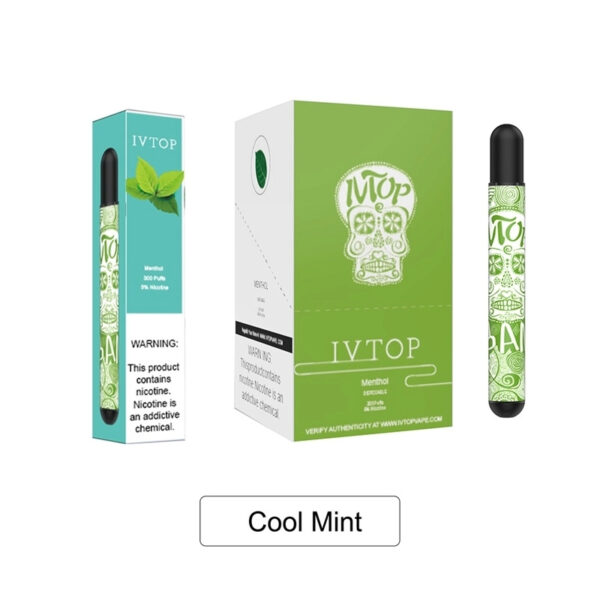 IVTOP Bang 300 puffs Disposable Vape Wholesale Menthol Package