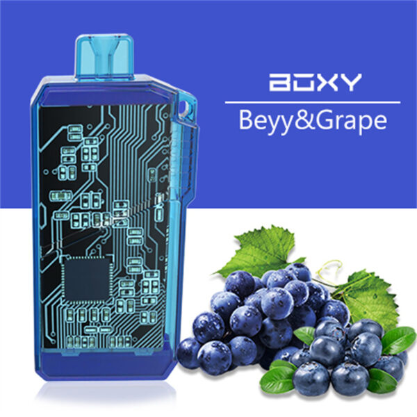 Boxy 2000 Puffs Disposable Vape Wholesale Berry Grape