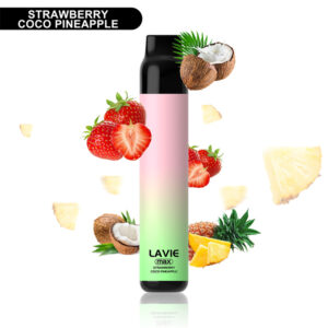 LAVIE MAX 5000 Puffs Disposable Vape Wholesale Strawberry Coco Pineapple