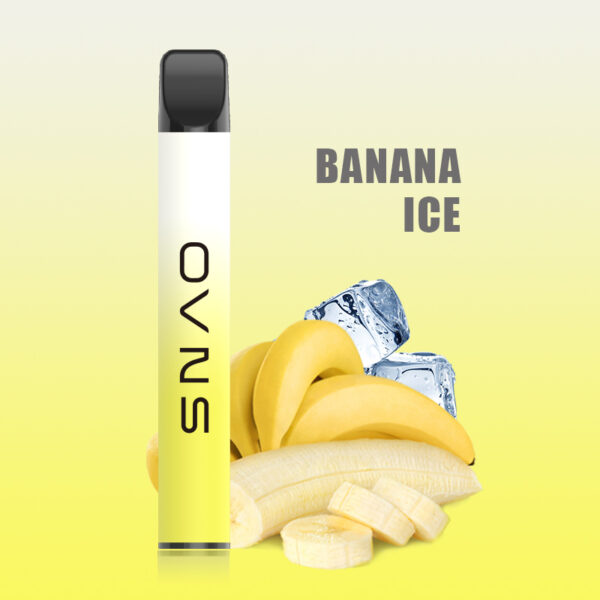 OVNS L 500 Puffs Disposable Vape Wholesale Banana Ice