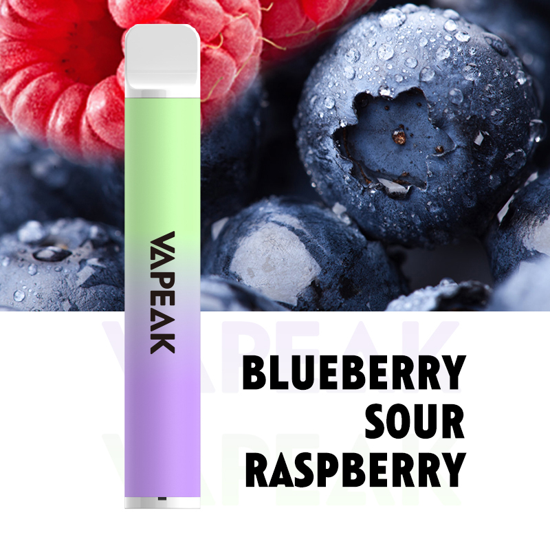 VAPEAK 600 Puffs Disposable Vape Wholesale Blueberry Sour Raspberry