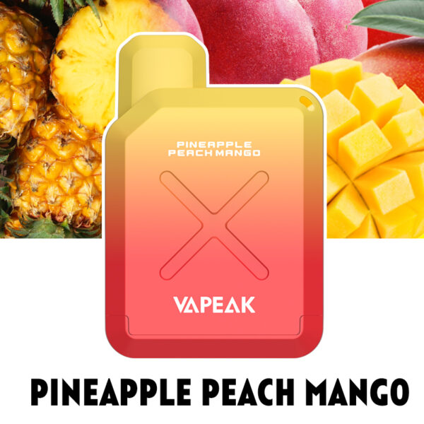 VAPEAK VISION 500 Puffs Disposable Vape Wholesale Pineapple Peach Mango