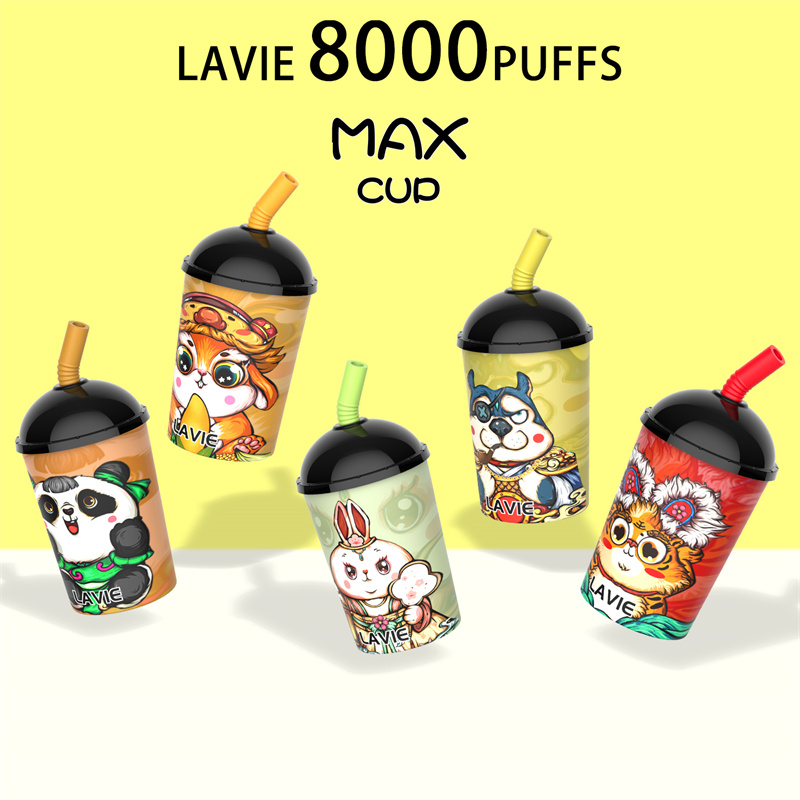 LAVIE Max Cup 8000 Puffs Disposable Vape Wholesale 5 Flavors