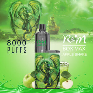 RM BOX MAX 8000 Puffs Disposable Vape Wholesale Apple Shake