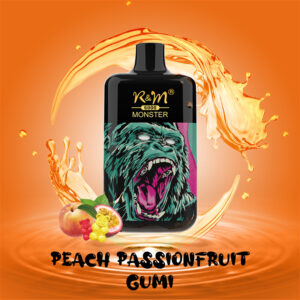 RM Monster 6000 Puffs Disposable Vape Wholesale Peach Passionfruit Gumi