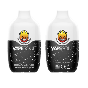 Vapesoul Allov V Dual MOD 5000 Puffs Disposable Vape Wholesale Cola Lemon Mango Ice