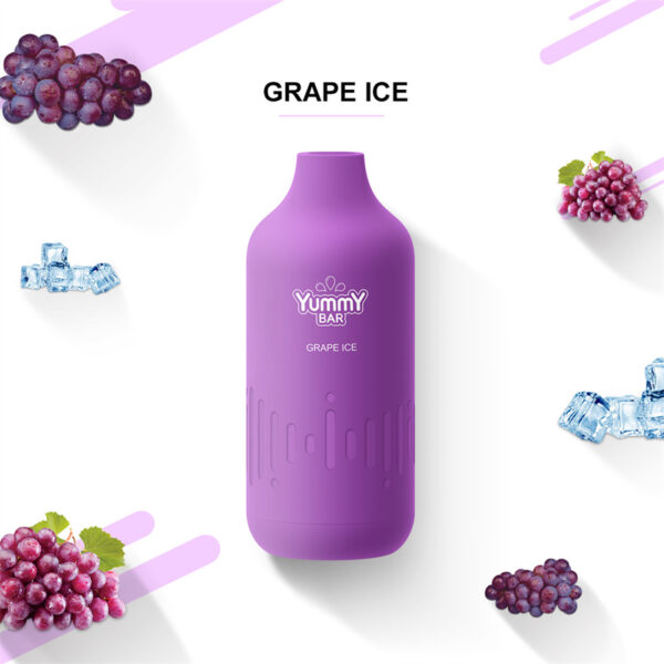 Yummy Bar SC6000 Puffs Disposable Vape Wholesale Grape Ice