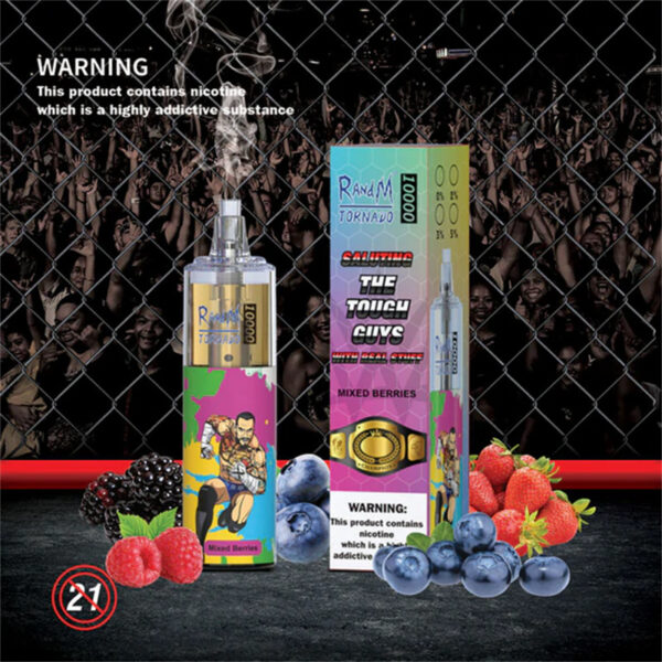 RANDM Tornado 10000 Puffs Disposable Vape Wholesale Mixed Berries