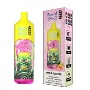 RANDM Tornado 9000 Puffs Disposable Vapes Wholesale Peach Lemonade