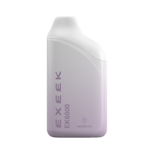 Exeek EK6000 Puffs Disposable Vape Wholesale Grape Ice