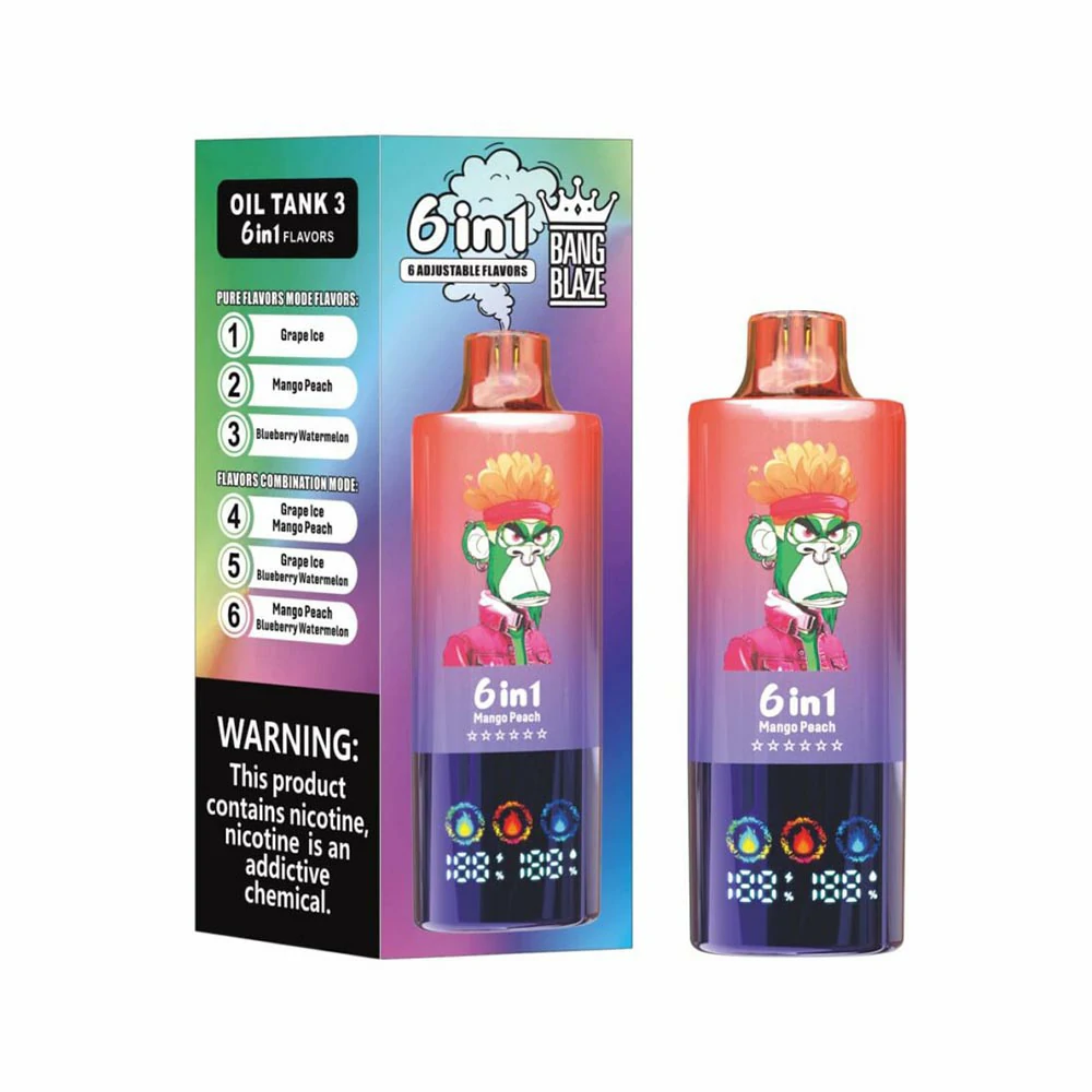Bang Blaze 100K Puffs 6in1 disposable vape 7 Bang Blaze 100K Puffs 6in1 disposable vape 7