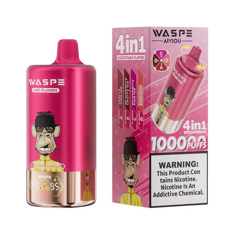 Waspe 4in1 100K Puffs 4 flavors Disposable Vape Wholesale Waspe 4in1 100K Puffs 4 flavors Disposable Vape Wholesale